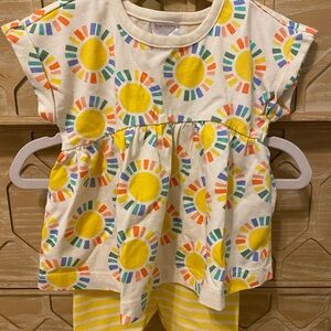 Colorful Sunburst Baby Outfit